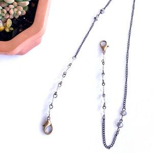 Face mask necklace holder/lanyard/strap